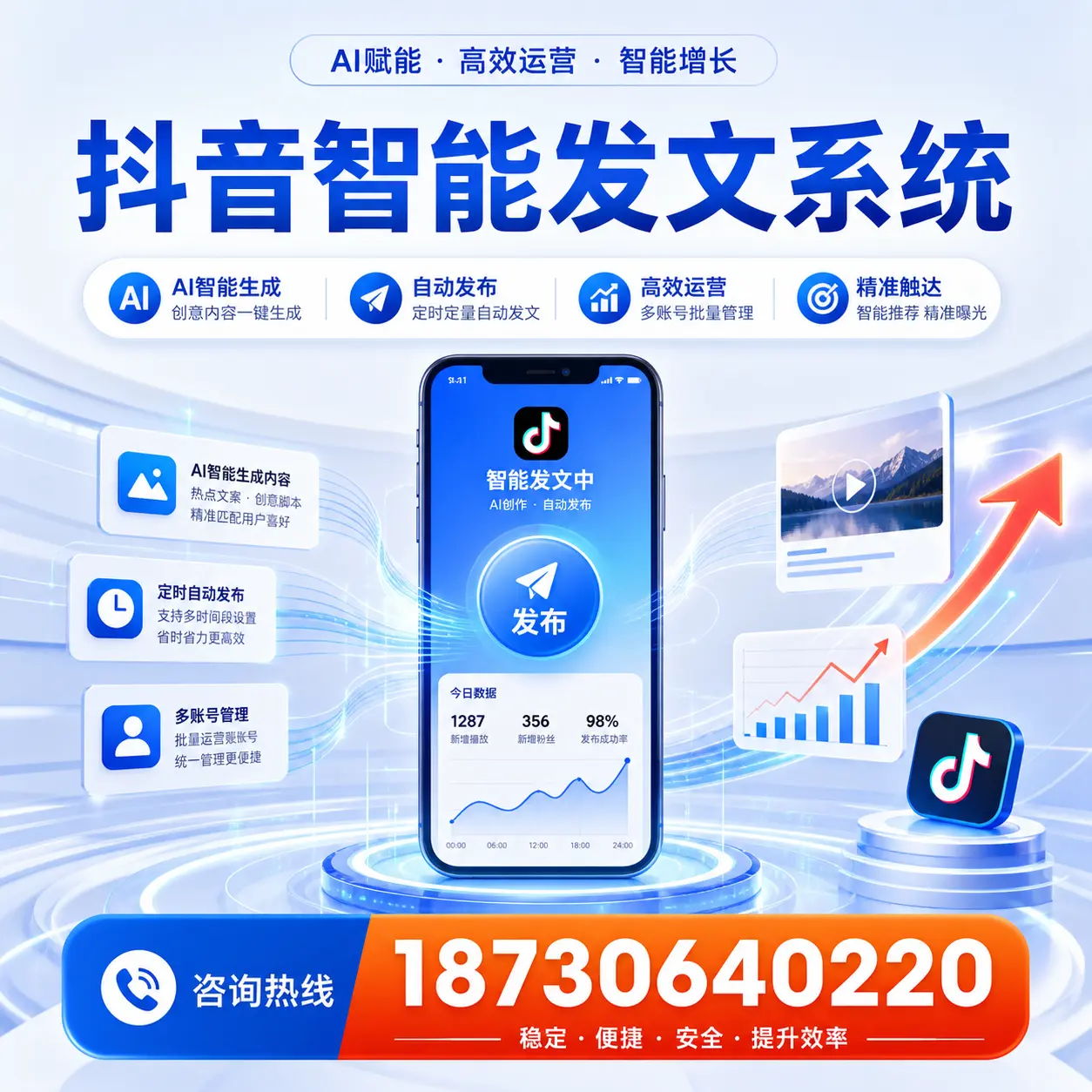 如何通过抖音智能发文系统提升 宿州 企业的市场竞争力