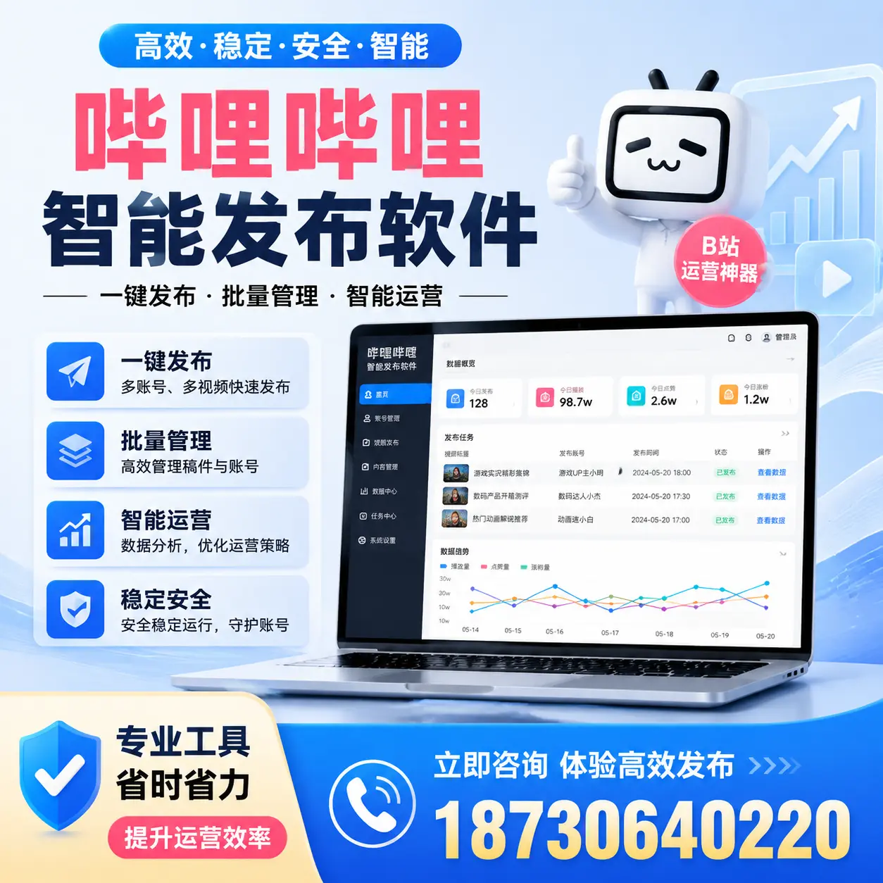 解密哔哩哔哩智能发布软件:功能与优势分析在 宿州